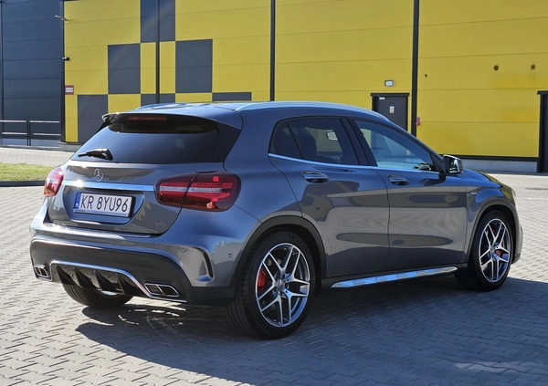 Mercedes-Benz GLA cena 129900 przebieg: 58000, rok produkcji 2018 z Kraków małe 352
